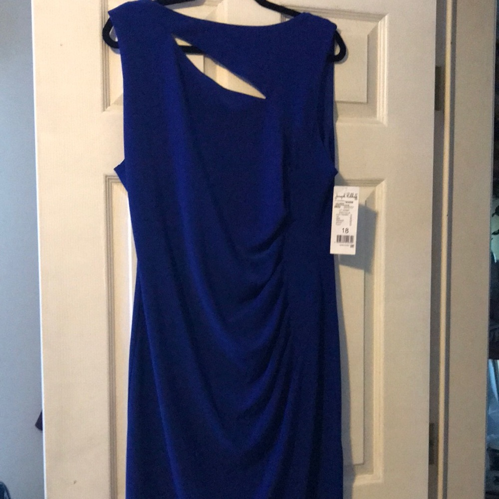 Blue dress